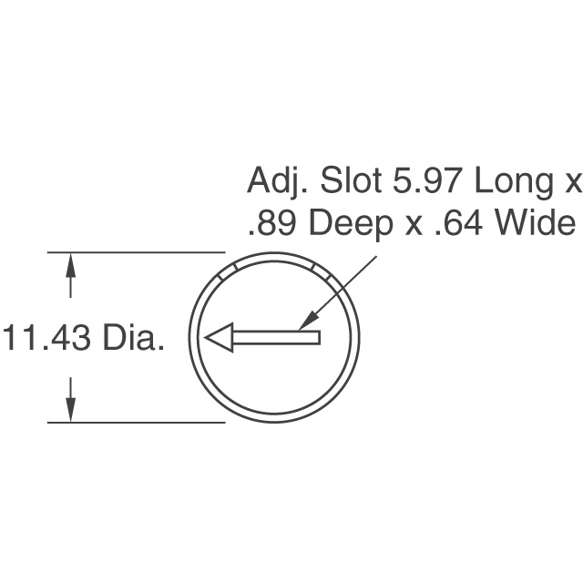 3345P-1-202 Bourns Inc.  Trimmer Potentiometers